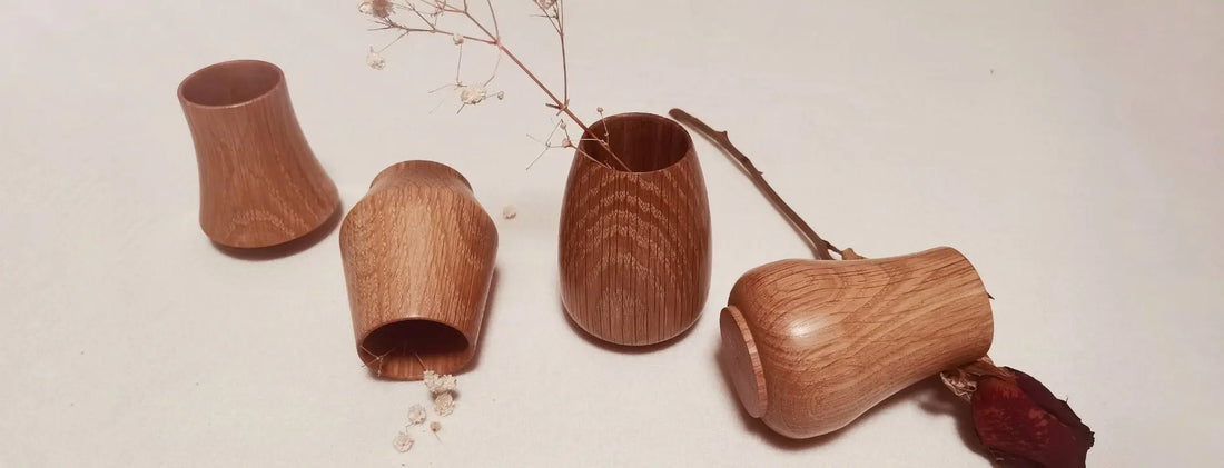 Oak Whiskey Tumbler - Junhe Supply