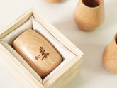 Oak Whiskey Tumbler Kit - Oak Cup, Pine Box - Junhe Supply