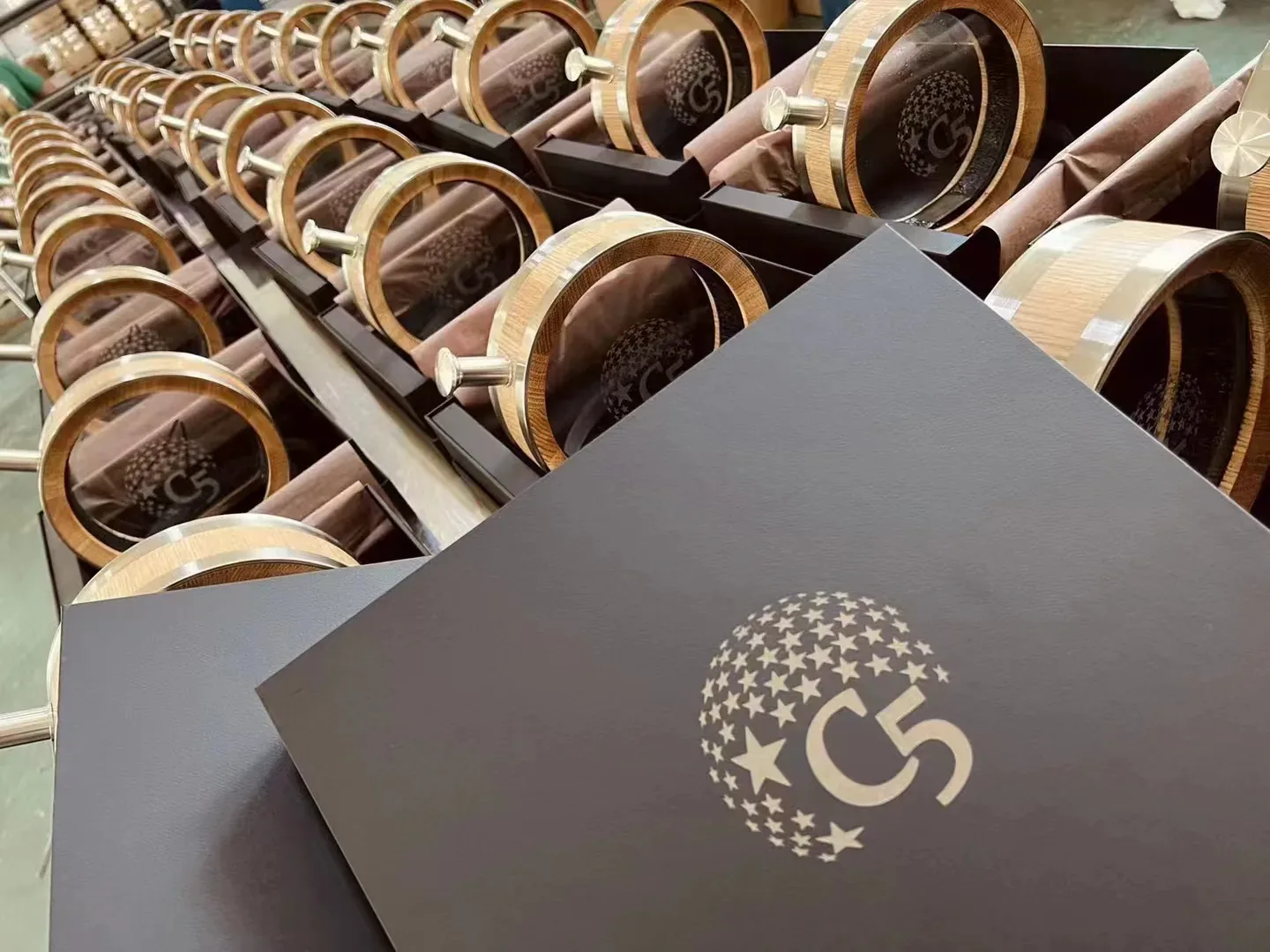 CKGSB — Matching product and gift box branding