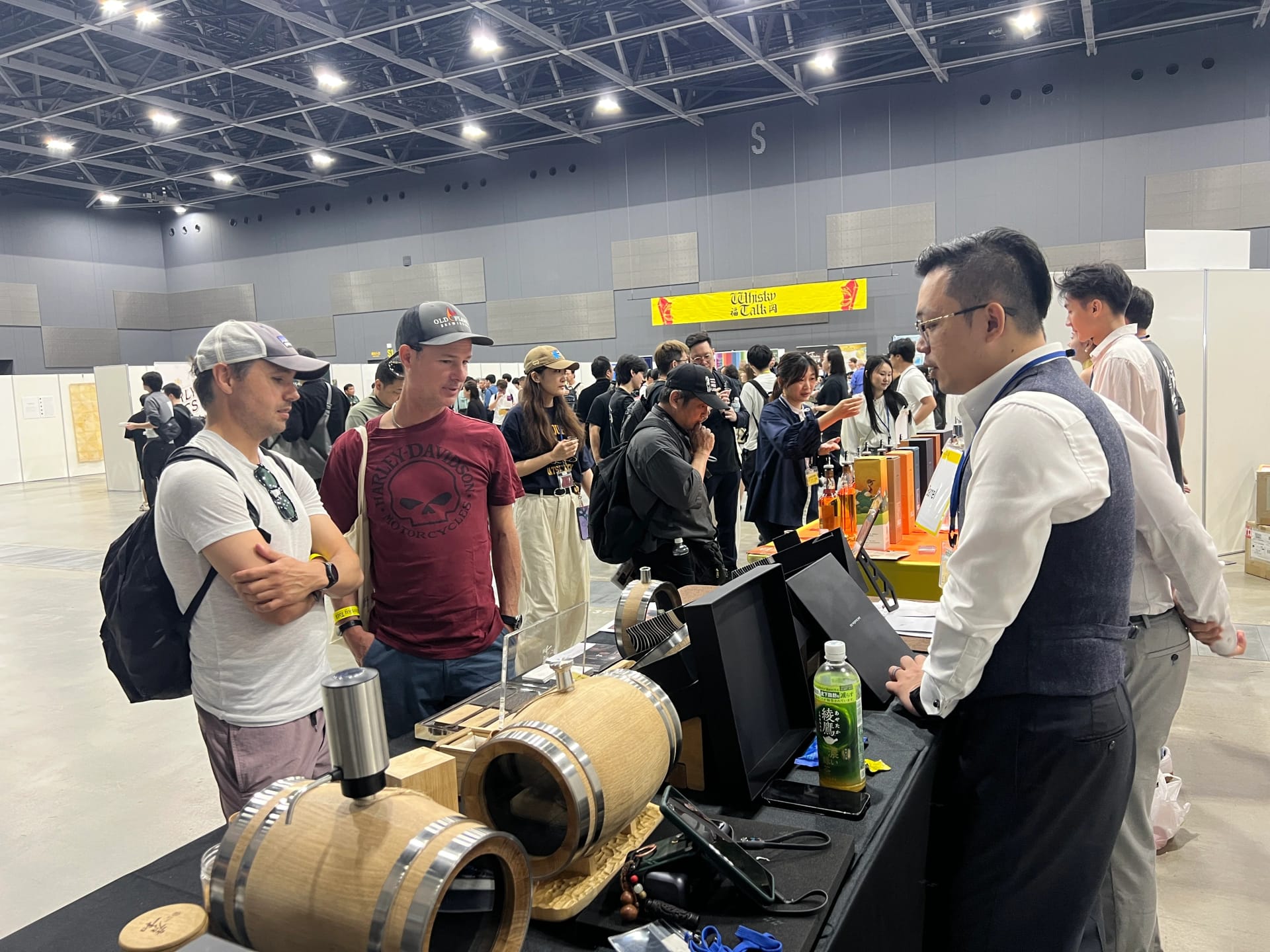 Whisky Talk Fukuoka 2025 Junhe Supply booth at Whisky Talk Fukuoka 2025 spirits exhibition in Japan
