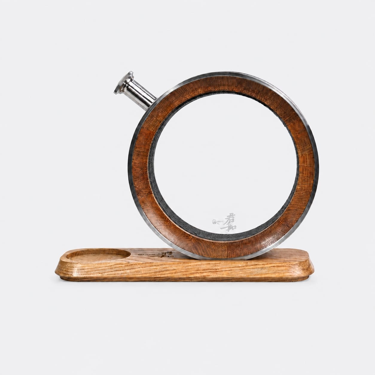 Mini Oak Whiskey Barrel