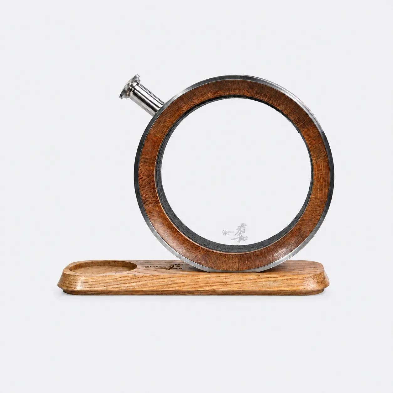 Mini Oak Whiskey Barrel