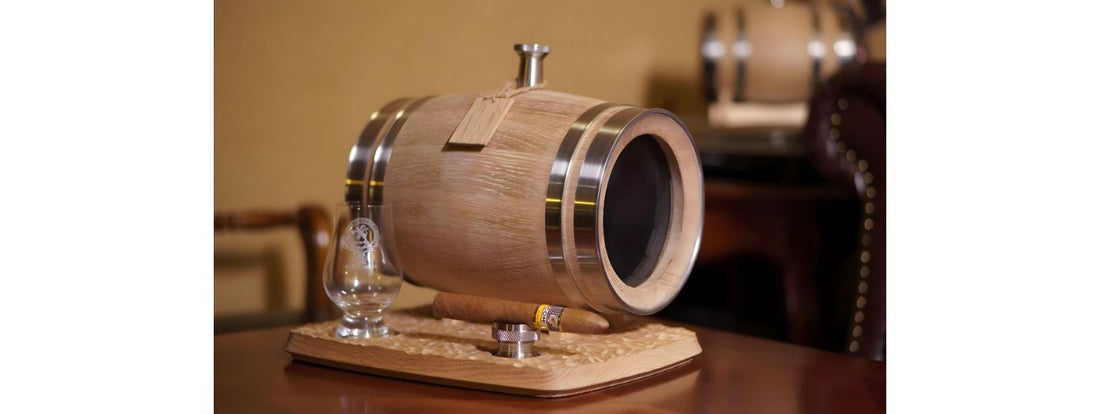 Mini Oak Barrel