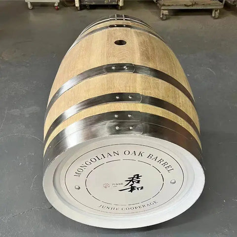 Handcrafted Oak Whiskey Barrel - 200L Junhe Supply