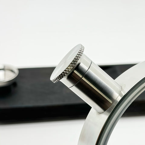 Stainless Steel Porthole Infuser Set with Charred Oak - Premium Cocktail & Tea Infusion Kit