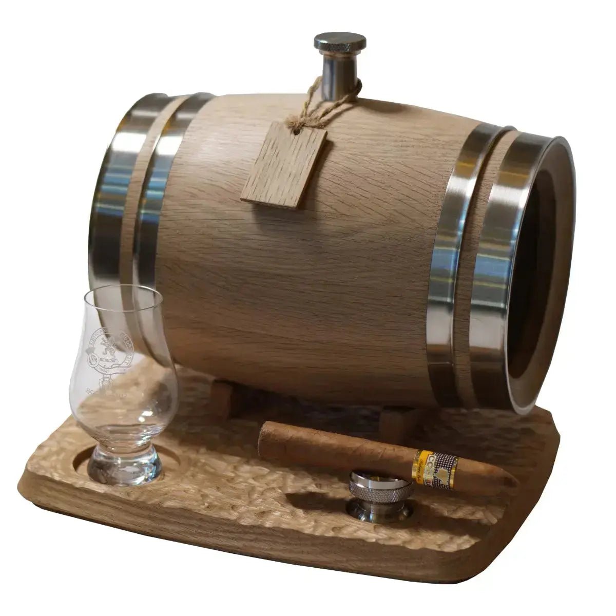 Handcrafted Mini Oak Whiskey Barrel - 3L - Junhe Supply