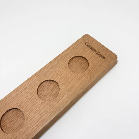 Oak Whiskey Flight Tasting Board - Junhe Supply
