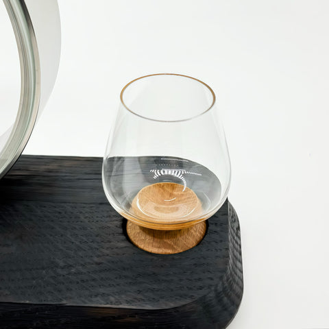 Stainless Steel Porthole Infuser Set with Charred Oak - Premium Cocktail & Tea Infusion Kit