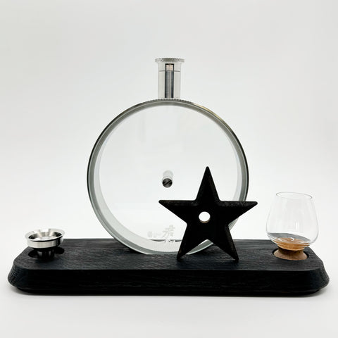 Stainless Steel Porthole Infuser Set with Charred Oak - Premium Cocktail & Tea Infusion Kit